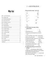 bài tập tiêng anh 10 chuyên ban tập 1