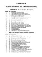 Test bank with answers  intermediate accounting 12e by kieso chapter 16 