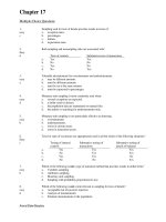 Test bank with answers for auditing and assurance services 13e by arens chapter 17