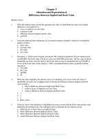 Test bank with answers for  advanced accounting 3e by jeter chapter 05 
