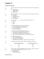 Test bank with answers for auditing and assurance services 13e by arens chapter 15