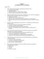 Test bank with answers for  advanced accounting 3e by jeter chapter 02 