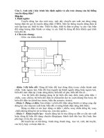 đề cương ôn thi truyền động điện