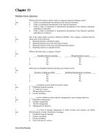 Test bank with answers for auditing and assurance services 13e by arens chapter 11 