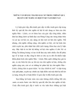 TÀI LIỆU THAM KHẢO   NHỮNG vấn đề đấu TRANH GIAI cấp TRONG THỜI kỳ QUÁ độ lên CHỦ NGHĨA xã hội ở VIỆT NAM HIỆN NAY