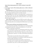 TIỂU LUẬN ĐỔI MỚI PHƯƠNG PHÁP DẠY HỌC VÀ KIỂM TRA ĐÁNH GIÁ