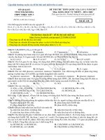 Đề THPT triệu sơn 3   lần 1 