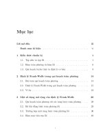 Luận văn thạc sĩ toán học định lý frank wolfe trong quy hoạch toàn phương và một số mở rộng 