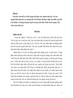 Mối quan hệ giữa sức mạnh dân tộc với sức mạnh thời đại theo tư tưởng HCM  để thực hiện tốt điều này HCM và đảng đã giải quyết trong suốt tiến trình cách mạng VN như thế nào 