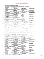 ON TAP HOC KI 2 TIENG ANH 10