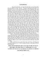 Phân tích nội dung quy luật quan hệ sản xuất phù hợp với tính chất và trình độ của lực lượng sản xuất và vận dụng của đảng ta trong giai đoạn hiện nay ở nước ta