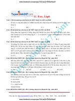 Lớp 12 12  190 bài tập chuyên đề este   lipit   có lời giải chi tiết 