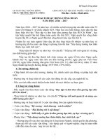 Kế hoạch hoạt động tháng của công đoàn cơ sở năm học 20162017