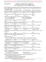 ĐỀ bài   lý THUYẾT hóa hữu cơ   dạy TRÊN lớp 