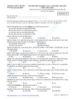 De thi thu mon hoa truong THPT nguyen quang dieu dong thap lan 1 nam 2017 bloghoahoc 