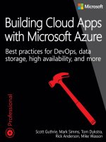 Building cloud apps with Microsoft Azure