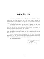 Luận văn thạc sĩ toán học quỹ đạo gradient của các hàm xác định bởi cấu trúc o   tối thiểu 