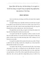 Quan điểm triết học duy vật biện chứng về con người và vấn đề xây dựng con người trong sự nghiệp CNH và hđh ở VN 