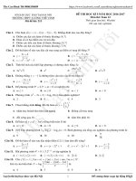 DE THI HOC KY i LUONG THE VINH HA NOI FULL DAP AN 