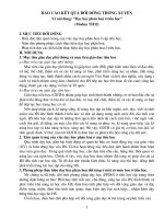 Modun TH32  day hoc phan hoa ở tieu hoc