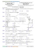 BTN099 THPT CHUYEN QUANG TRUNG BINH PHUOC   LAN 3   HDG 