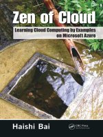 Zen of Cloud . Learning Cloud Computing by Examples on Microsoft Azure