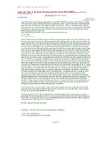 Luận văn kỹ thuật về công nghệ thi công TOP DOWN   luận văn, đồ án, đề tài tốt nghiệp