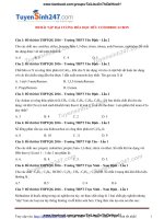 Lớp 11 09  300 bài tập chuyên đề  đại cương hữu cơ và hidrocacbon 