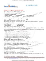 216 bài tập chọn lọc chuyên đề di truyền người c1o lời giải chi tiết 