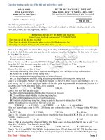 29  đề KSCL đoàn thượng hải dương lần 2 