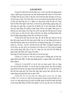 Tiểu luận Vai trò của nhà nước pháp quyền trong việc xây dựng CNXH ở nước ta hiện nay