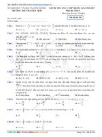 Thi thử toán 2018 BTN093 THPT NGUYEN TRAI   HAI DUONG   LAN 2