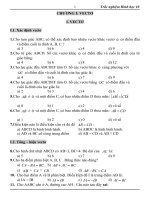 Tai lieu trac nghiem hinh hoc lop 10 ban word full