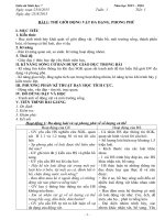 Giáo án sinh học 7 trọn bộ chuẩn kiến thức kỹ năng, áp dụng đúng giảm tải