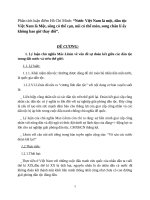 Bình luận câu nói của chủ tịch HCM nước việt nam là một, dân tộc việt nam là một (2) 