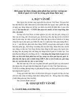 Mối quan hệ biện chứng giữa phát huy nội lực và hợp tác kinh tế quốc tế ở nước ta trong giai đoạn hiện nay 