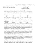 Tổng hợp đề thi thử vật lý có lời giải chi tiết (4) 