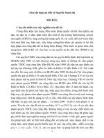 Trách nhiệm hình sự đối với các tội xâm phạm quyền tự do, dân chủ của công dân