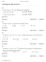 Toán họclớp 12đề thi học kỳ iđề số 91 