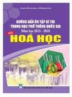 VNCLASS  hướng dẫn ôn tập kỳ thi THPT quốc gia môn hóa học   vũ anh tuấn 