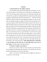 Hoàn thiện pháp luật về công nhận và cho thi hành tại Việt Nam bản án, quyết định dân sự của Tòa án nước ngoài