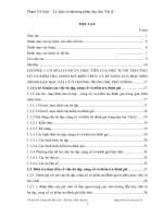 Xây dựng trang web hỗ trợ HS tự ôn tập , củng cố và kiểm tra đánh giá phần “Các định luật bảo toàn”, chương trình Vật Lý 10, Cơ bản.