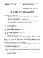 Gợi ý đề cương báo cáo thực tập tốt nghiệp đại học quản trị kinh doanh