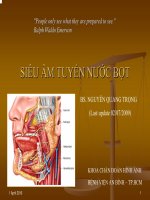 Siêu âm tuyến nước bọt