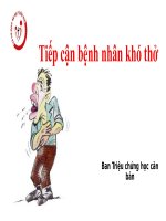 TIẾP CẬN BỆNH NHÂN KHÓ THỞ