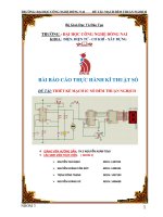 BBài báo cáo LED 7 THANH đếm thuận nghịch