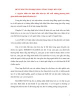 ĐỀ CƯƠNG ôn THI học PHẦN tâm lý học dân tộc   CHUYÊN NGÀNH tâm lý học   SAU đại học