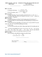 Đề  đa HSG toán 6 huyện tiền hải 2016 2017 