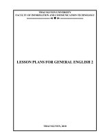 Bài giảng anh văn 2 