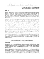 Kĩ thuật trên máy CT hai mức năng lượng